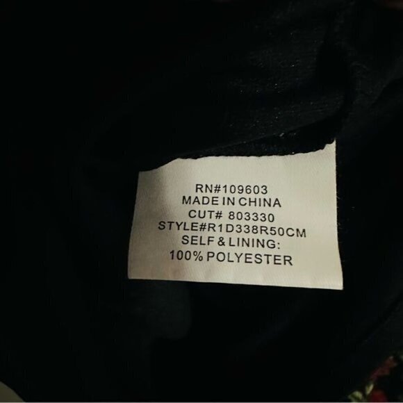 Chris McLaughlin Ruffle Pleated Floral Sleeveless Boho Dress 12 - Picture 11 of 12